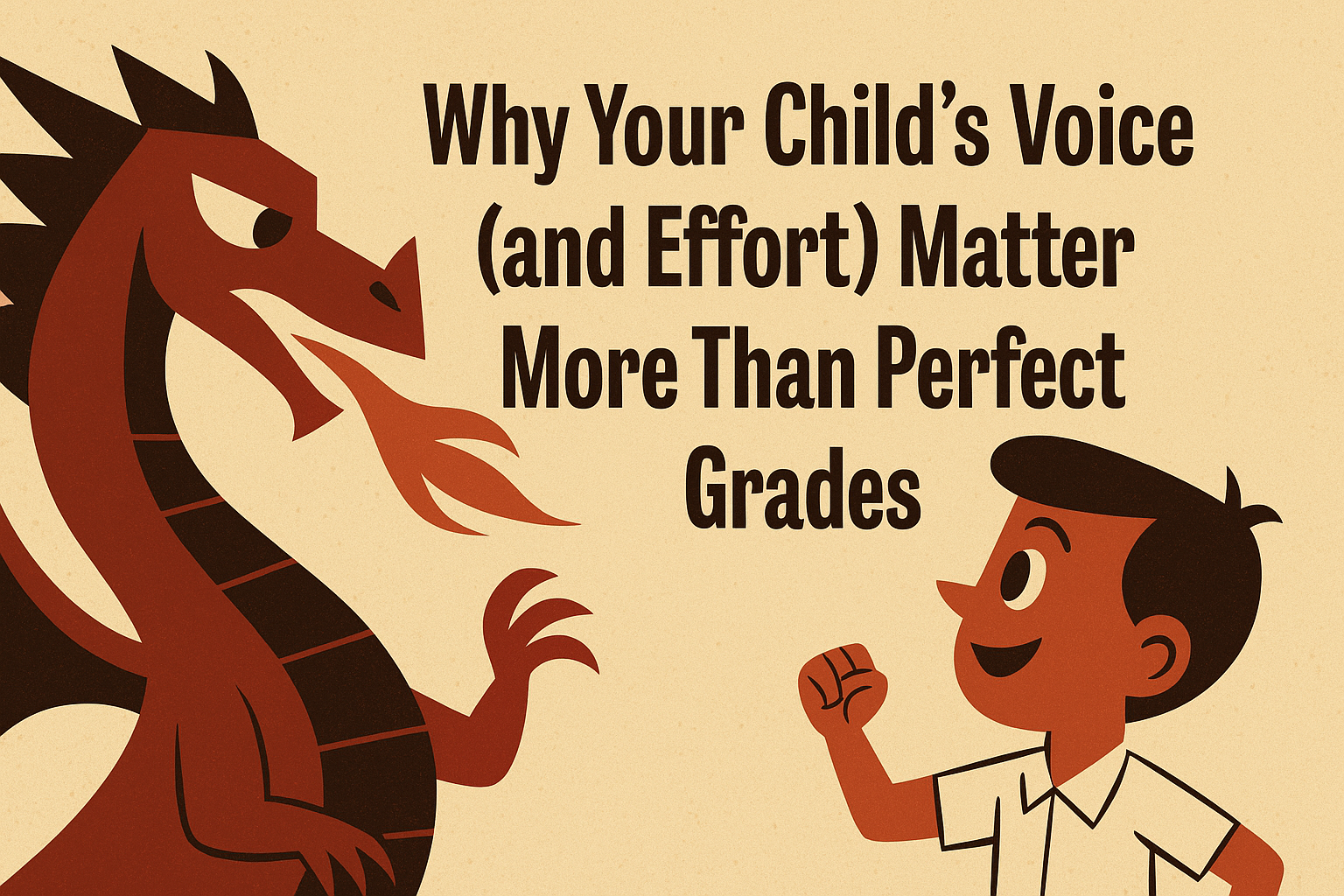 Why Your Child's Voice and Effort Matter More Than Perfect Grades